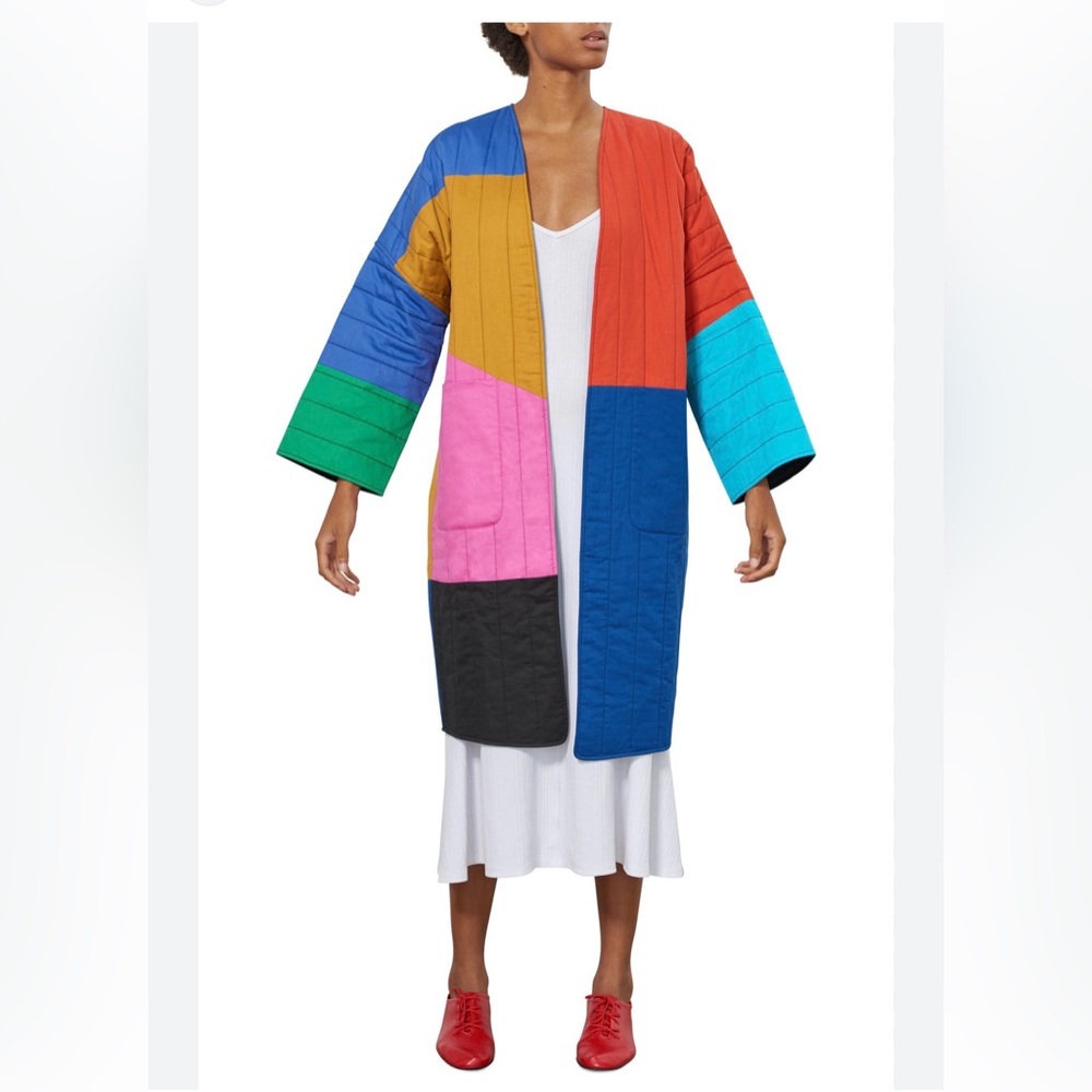 Mara Hoffman quilted coat